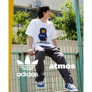 アトモス(atmos)のadidas atmos ADIMATIC NGHT MARINE BLUE(Tシャツ/カットソー(半袖/袖なし))