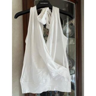 ボディドレッシングデラックス(BODY DRESSING Deluxe)のボディドレッシング　カシュクール　ホルターネック　キャミソール  リボン(カットソー(半袖/袖なし))