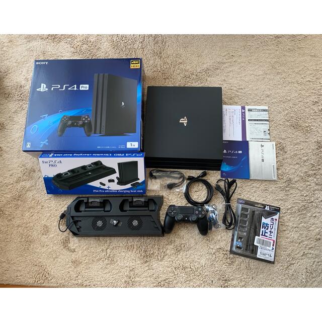 Play Station 4 Pro ジェットブラック1TB 品