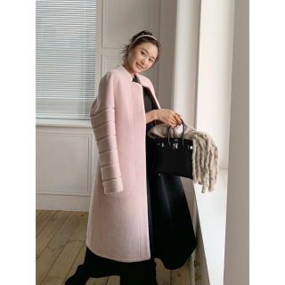 バースデーバッシュ(BIRTHDAY BASH)のbirthdaybash DREAMIN PINK BOA COAT ボアコート(毛皮/ファーコート)