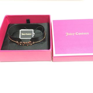 ジューシークチュール(Juicy Couture)のジューシクチュール ブレスレットlove ピンクゴールド 箱付き(ブレスレット/バングル)