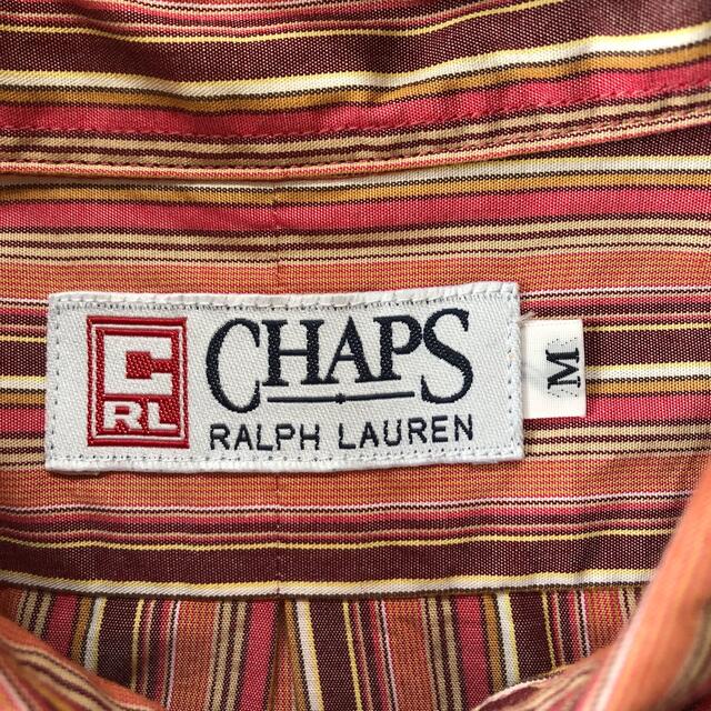 Ralph Lauren(ラルフローレン)の90s CHAPS Ralph Lauren マルチストライプ　BDシャツ　M メンズのトップス(シャツ)の商品写真