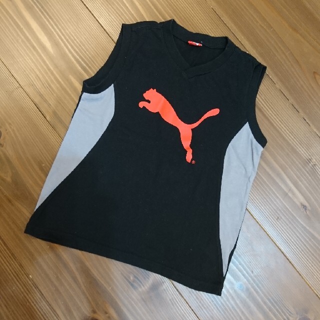 PUMA(プーマ)のノースリーブ キッズ/ベビー/マタニティのキッズ服男の子用(90cm~)(Tシャツ/カットソー)の商品写真