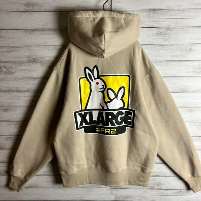 FR2 PUNK DRUNKERS パーカー バックプリント 奇抜 FR2 PUNK DRUNKERS パーカー バックプリント 奇抜