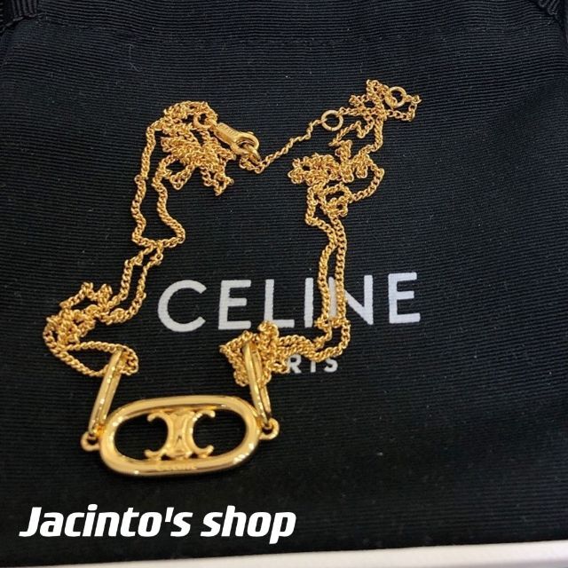 割引価格 CELIN セリーヌ ペンダントトップ チャーム ホワイトトパーズ