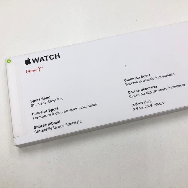 Apple Watch(アップルウォッチ)のアップルウォッチ バンド  Apple Watch 40mm 赤 メンズの時計(ラバーベルト)の商品写真
