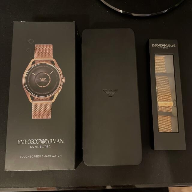 Emporio Armani(エンポリオアルマーニ)のエンポリオアルマーニ　スマートウォッチ メンズの時計(腕時計(デジタル))の商品写真