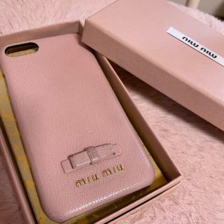 ミュウミュウ(miumiu)のmiumiu iPhoneケース(iPhoneケース)