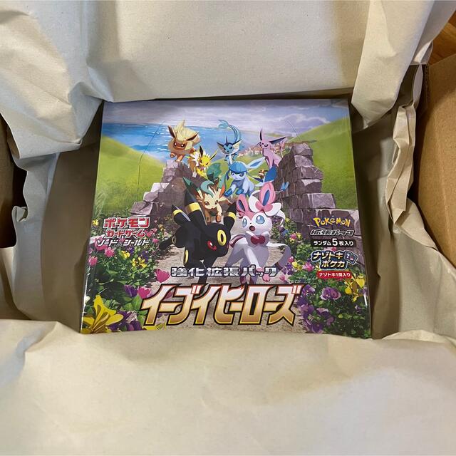 未開封 イーブイヒーローズ ポケモンカード 1BOX シュリンク付きエンタメ/ホビー