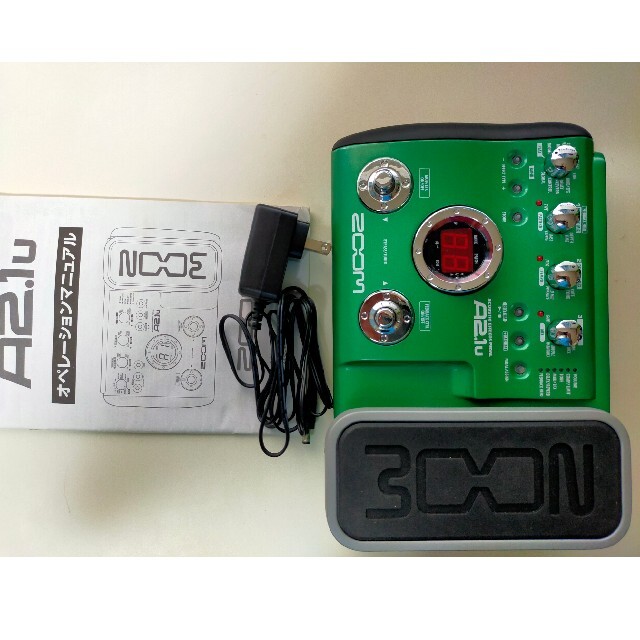 アコースティック　エフェクター　zoom A2.1u