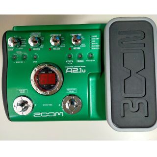 ズーム(Zoom)のZOOMアコースティックエフェクツペダルA2.1u(エフェクター)