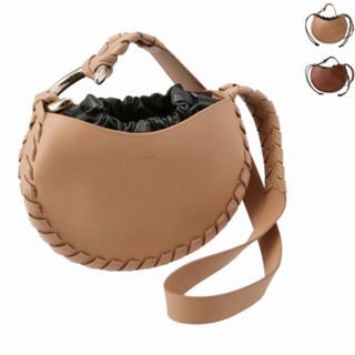 クロエ(Chloe)のCHLOE ショルダーバッグ MATE マテ スモール ホーボーバッグ(ショルダーバッグ)