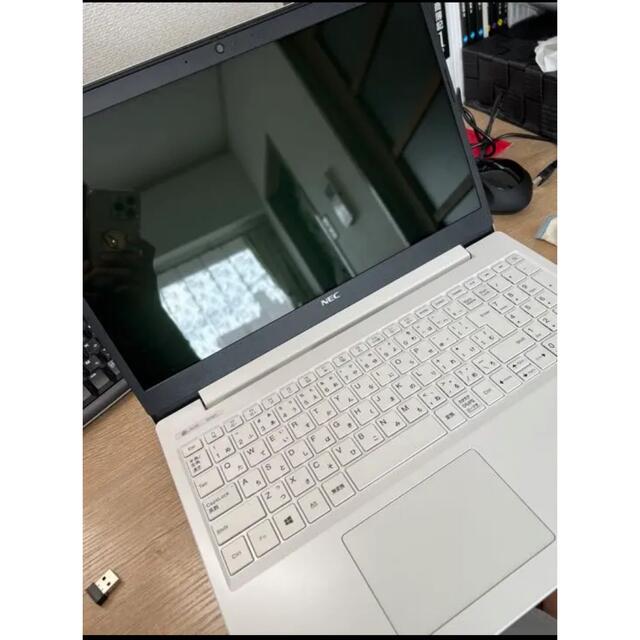 ノートパソコン PC LAVIE NEC ホワイトWindows10 15.6型