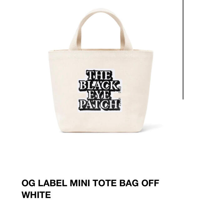 black eye patch og label mini tote bag - organicfarmermag.com