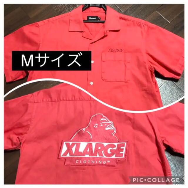 超美品 エクストララージ XLARGE 半袖シャツ OG OPEN COLLAR