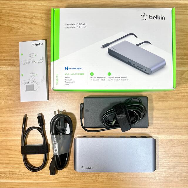 オンライン公式店 Belkin Thunderbolt 3 ドッキングステーション | www