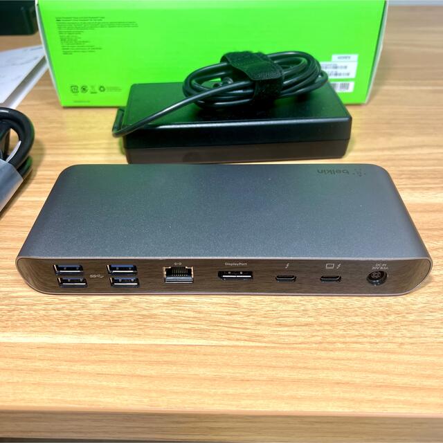 Belkin Thunderbolt 3 ドッキングステーション スマホ/家電/カメラのPC/タブレット(PC周辺機器)の商品写真