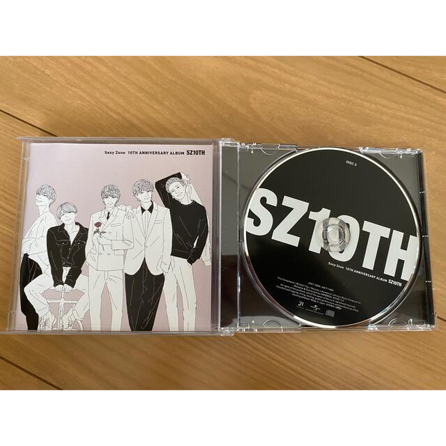 SexyZone SZ10TH アルバム エンタメ/ホビーのCD(ポップス/ロック(邦楽))の商品写真