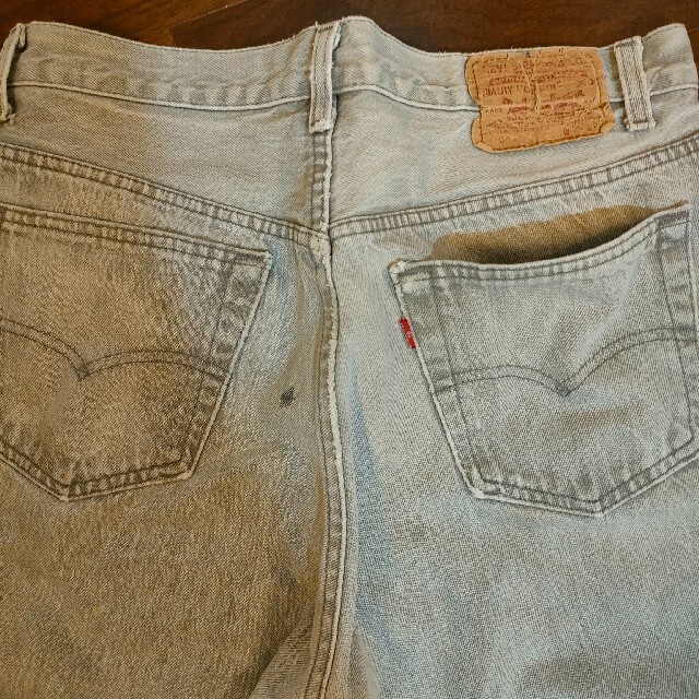 USA製　90s Levi's 501 グレー　リーバイス