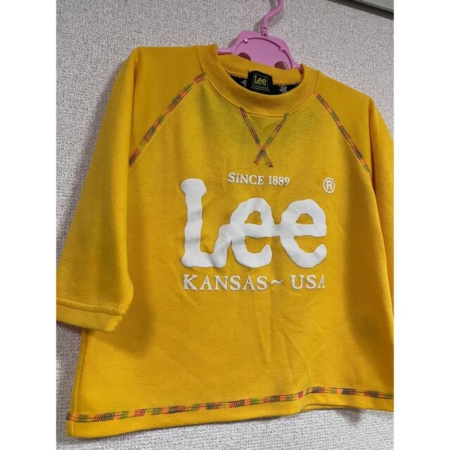 Lee(リー)のLee リー ★七分袖 １１０★トレーナー ロンＴ キッズ/ベビー/マタニティのキッズ服男の子用(90cm~)(Tシャツ/カットソー)の商品写真