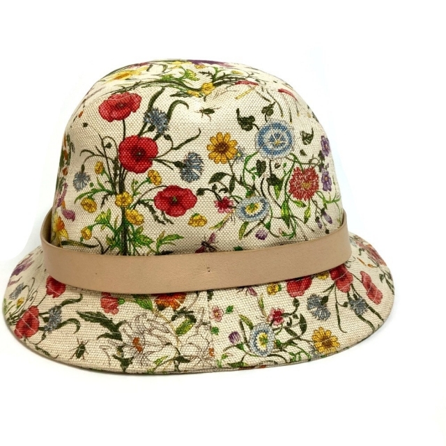 高価値セリー GUCCI ハット 花柄 レディース 3broadwaybistro.com