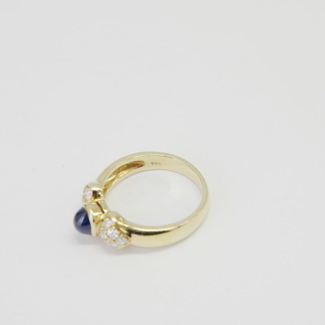 Christian Dior - Christian Dior サファイアリング メレダイヤD0.08ct ... Christian Dior サファイアリング メレダイヤD0.08ct ヴィンテージ リング・指輪 K18YG