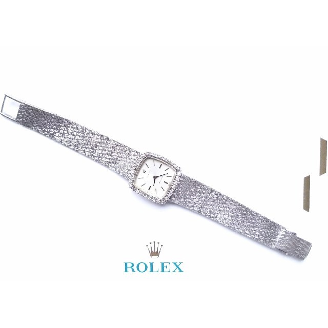 ROLEX(ロレックス)の☆希少品☆ROLEX ロレックスPRECISION ダイヤベゼル18KWG/手巻 レディースのファッション小物(腕時計)の商品写真