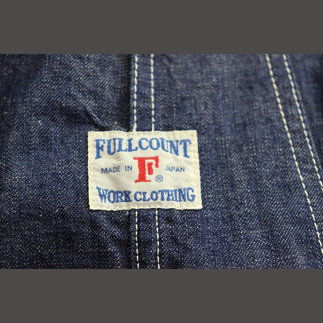 FULLCOUNT(フルカウント)のフルカウント FULLCOUNT 1993-1 OVERALLS M ★ メンズのパンツ(サロペット/オーバーオール)の商品写真