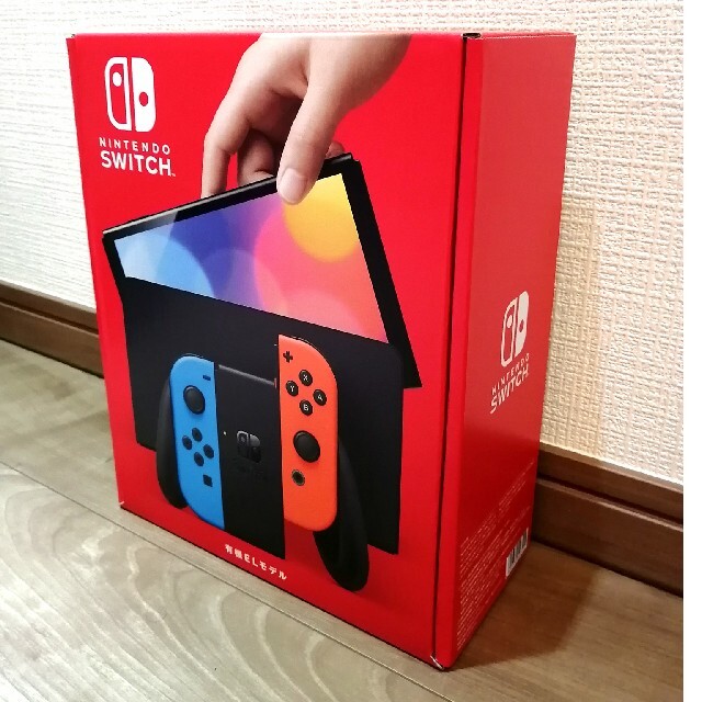 家庭用ゲーム機本体 Nintendo Switch 本体 有機ELモデル 新品未開封