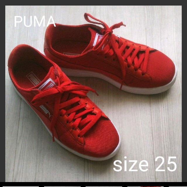 PUMA(プーマ)の【 PUMA 】 アーカイブ ライトロー メッシュ 赤 スニーカー レディースの靴/シューズ(スニーカー)の商品写真