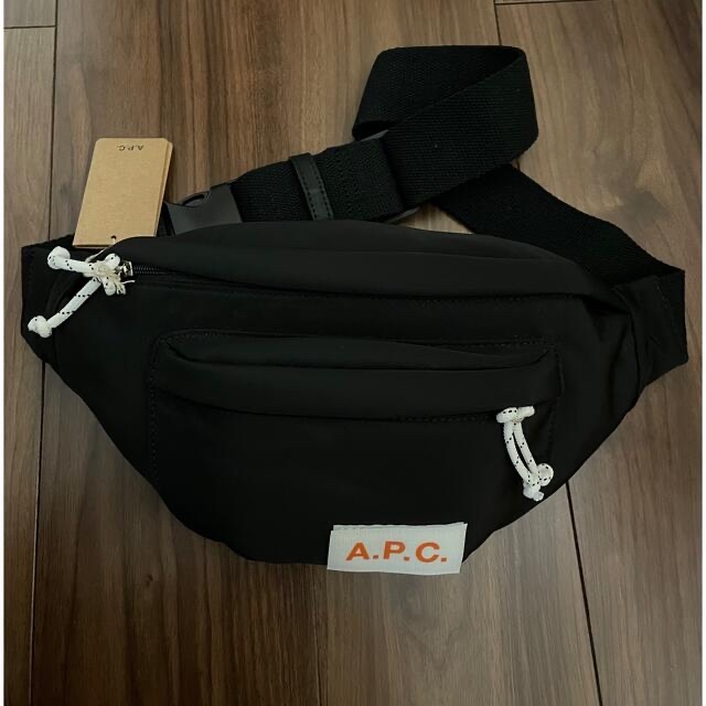 A.P.C - A.P.C. アーペーセー ヒップバッグ ロゴ ボディバッグ