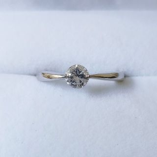 ダイヤモンド リング Pt900 0.36ct 3.4g(リング(指輪))