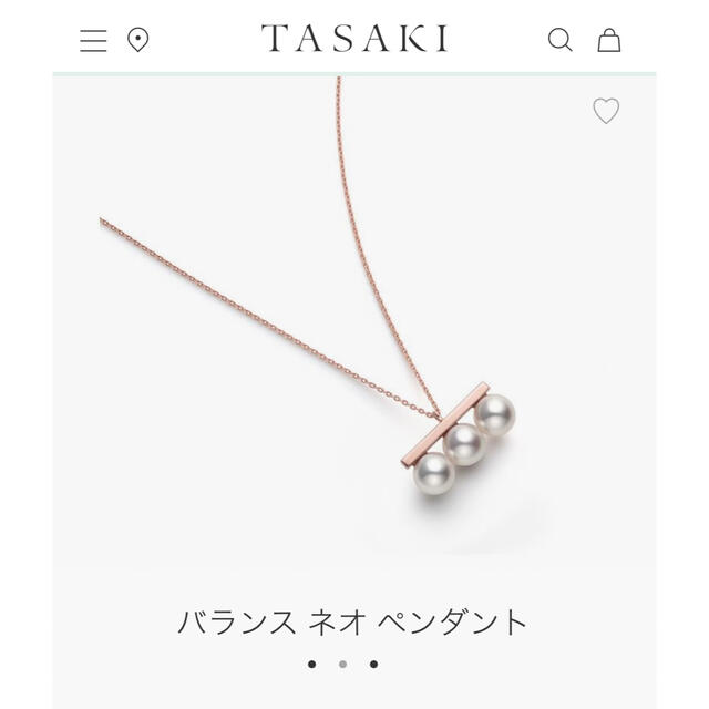 TASAKI(タサキ)のTASAKI バランス ネックレス レディースのアクセサリー(ネックレス)の商品写真