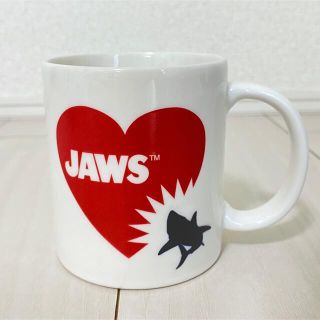 ユニバーサルスタジオジャパン(USJ)のodori-3様専用　ユニバ　ジョーズ　JAWS マグカップ　取手付き　耐熱(キャラクターグッズ)