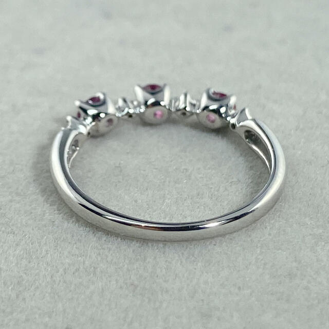 【16-32】ピンクトルマリン　ダイヤモンド　リング　D0.05ct レディースのアクセサリー(リング(指輪))の商品写真