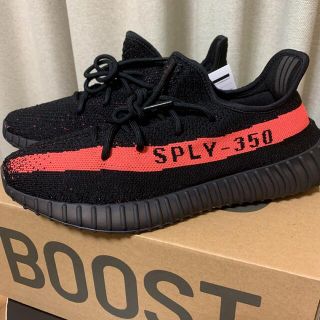 アディダス(adidas)のYEEZY BOOST 350 V2 CORE BLACK / RED(スニーカー)