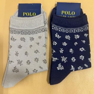 ポロラルフローレン(POLO RALPH LAUREN)の推奨品❗️新品　レディース  ポロラルフローレン　綿ソックス2足組　送料無料(ソックス)