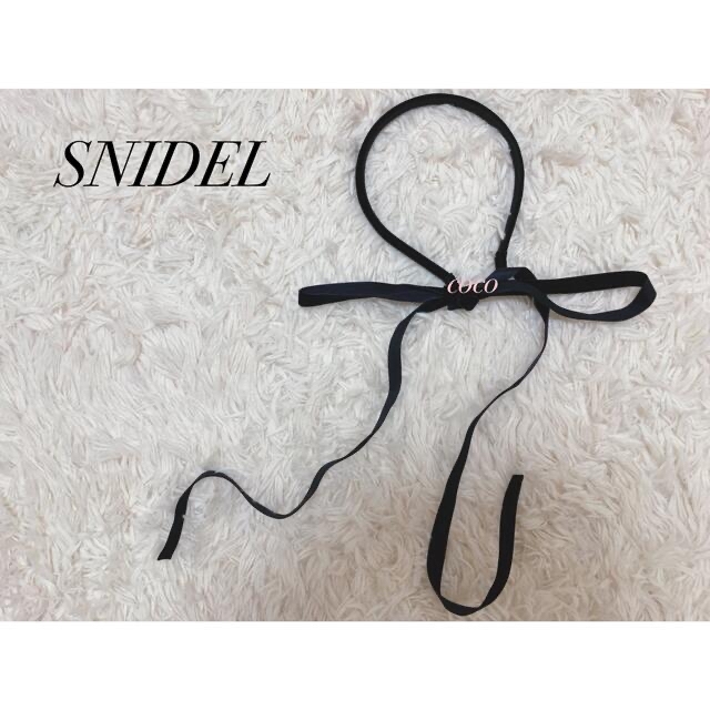 SNIDEL☆新品リボンカチューシャ