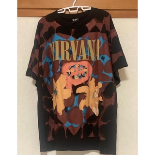 シュプリーム(Supreme)のTシャツ　nirvana heart shape ハートシェイプ　ヴィンテージT(Tシャツ/カットソー(半袖/袖なし))
