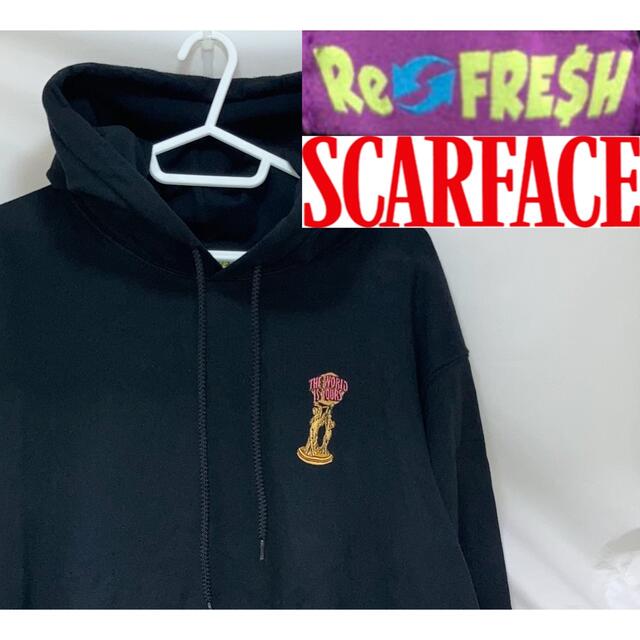 RE-FRESH SCARFACE PULLOVER HOODIE