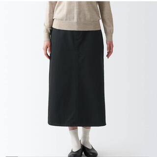 ムジルシリョウヒン(MUJI (無印良品))の無印良品　今期　フレアスカート　チノ　XL (ロングスカート)
