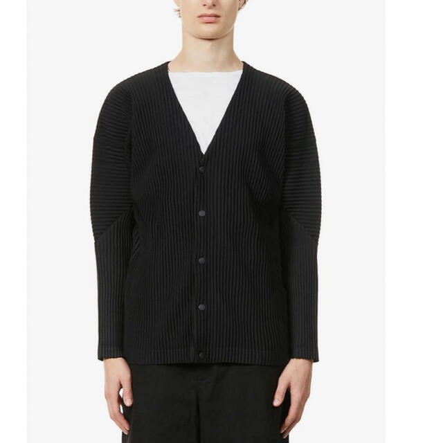 求】homme plisse ISSEY MIYAKE カーディガン メンズ トップス