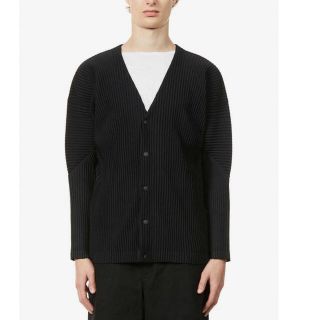 ISSEY MIYAKE MEN  イッセイミヤケ　ニットプリーツカーディガン