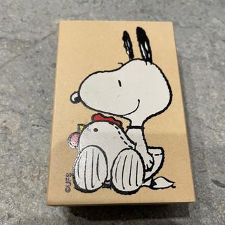 スヌーピー(SNOOPY)のスヌーピー　スタンプ　中古　大判　レア　2点セット(印鑑/スタンプ/朱肉)