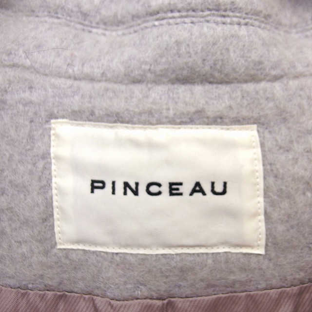 PINCEAU(パンソー)のパンソー Pinceau チェスター コート アウター ミドル 無地 モヘヤ混 レディースのジャケット/アウター(その他)の商品写真