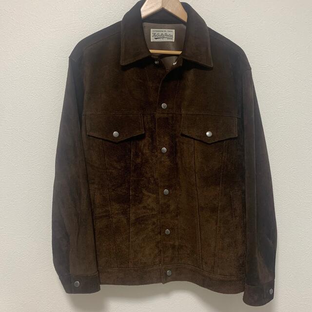 WACKOMARIA SUEDE LEATHER TRUCKER JACKET