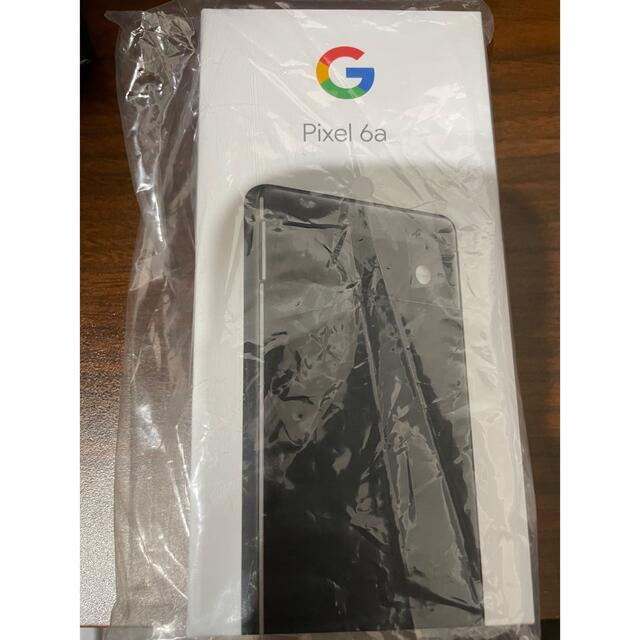 Google Pixel(グーグルピクセル)のGoogle pixel 6a SIMフリー　チャコール スマホ/家電/カメラのスマートフォン/携帯電話(スマートフォン本体)の商品写真