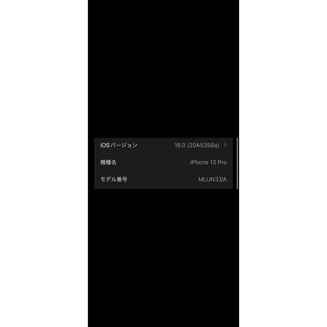 iPhone13pro 256GB SIMフリー  7ヶ月弱使用 3