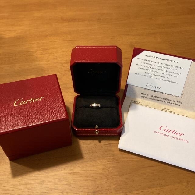 Cartier - カルティエ ラブリング ホワイトゴールド ダイアモンド1粒 8号サイズ