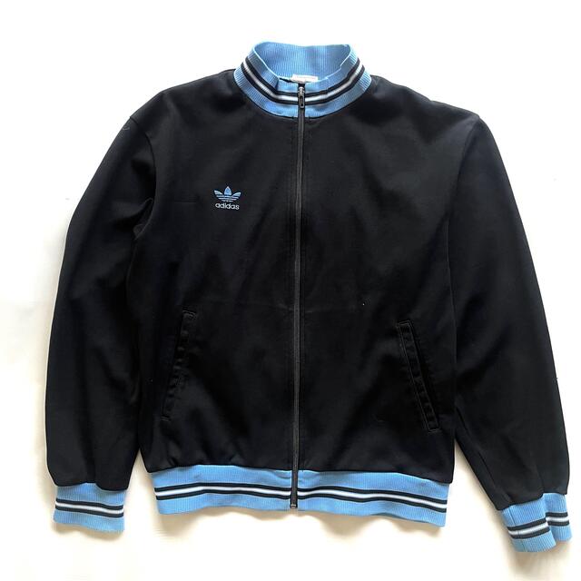 adidas(アディダス)の珍品 80s adidas トラックジャケット ロゴ デサント ジャージ レア メンズのトップス(ジャージ)の商品写真